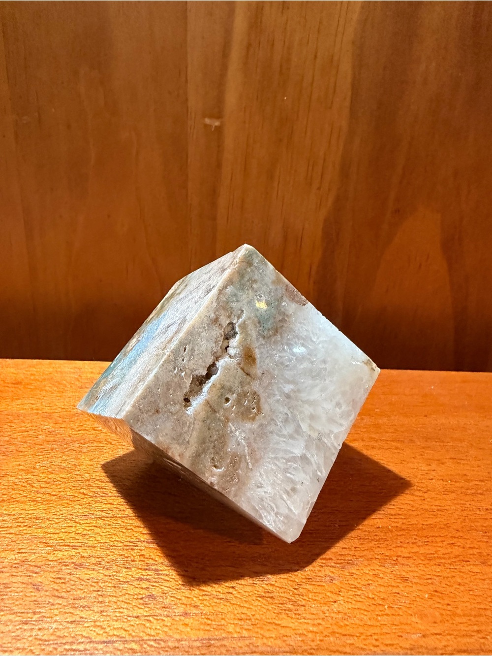 Ocean Jasper Floating Cube